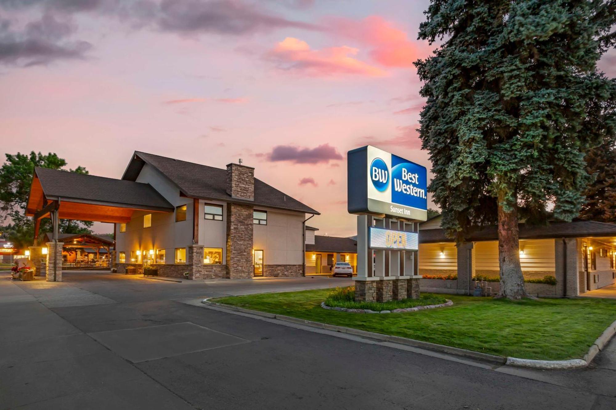 Best Western Sunset Inn Cody Eksteriør billede