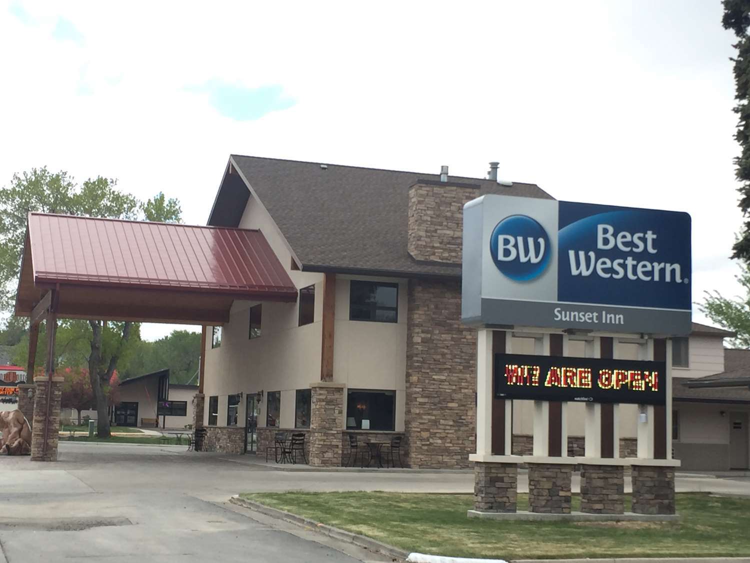 Best Western Sunset Inn Cody Eksteriør billede